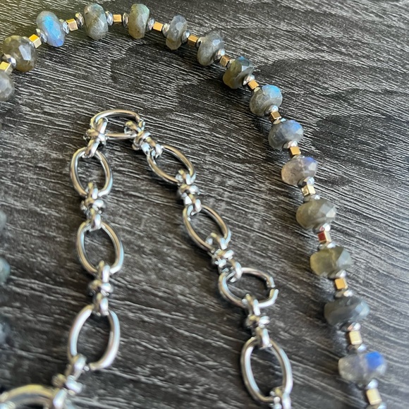 Women labradorite necklace - Picture 3 of 4